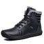 en Chaussures d'hiver de montantes VMHEG neige fourrure sport Bottes cheville lacées de avec Chaussures doublure 48 Mens Taille sthrQdxC