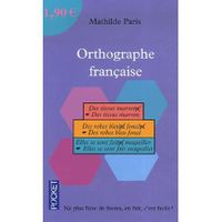 DICTIONNAIRES Orthographe française DICTIONNAIRES Orthographe française