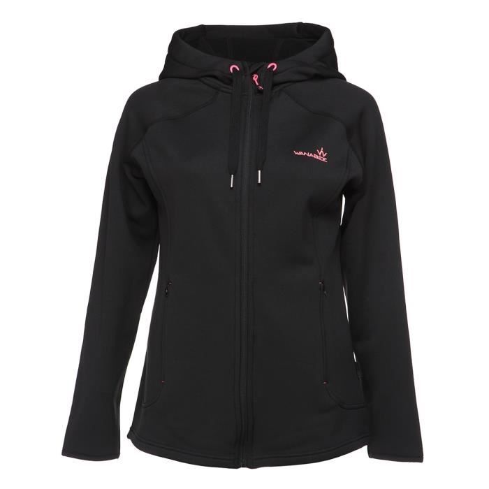 WANABEE Veste polaire LD Eole - Femme - Noir