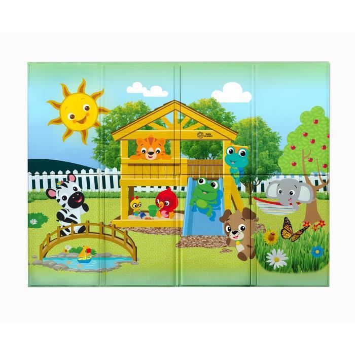 BABY EINSTEIN Tapis d'éveil enroulable Anytime Playground -119,38 x 88,9 cm - Multicolore