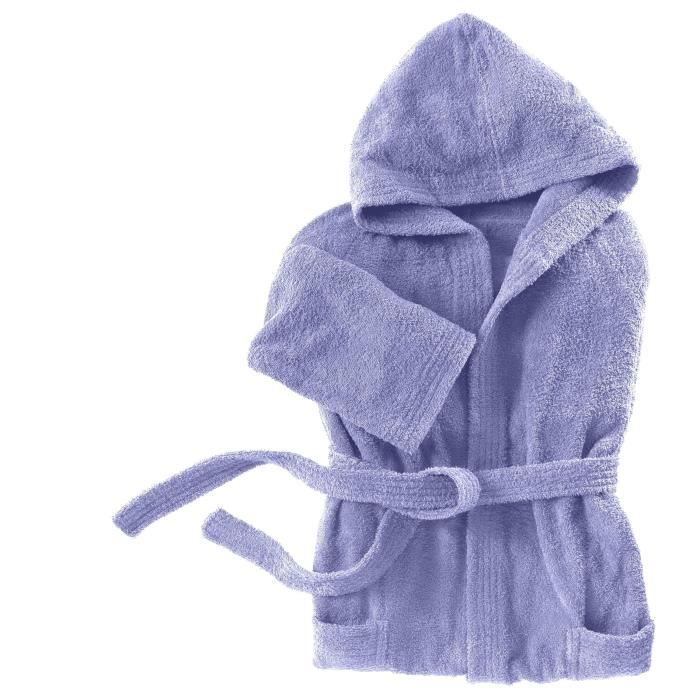SANTENS Peignoir Cocooning Lilas S
