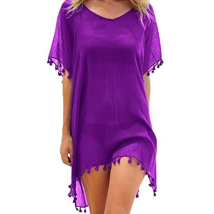 Femmes Cache Maillots Nager Couvrir De Bikini Robe De Plage