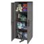 Armoire en plastique pour le jardin 68 x 37 x 163 cm avec 3 étages ... Armoire en plastique pour le jardin 68 x 37 x 163 cm avec 3 étages ...