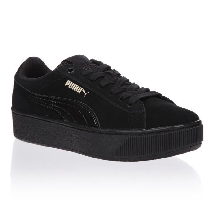 Vikky Femme Noir Baskets Achat Platforme Puma 8w0Nvmn
