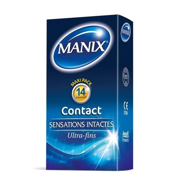 MANIX 14 Préservatifs contact ultra fin