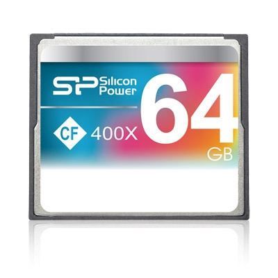 SILICON POWER Carte mémoire Compact Flash 400X - 64 Go