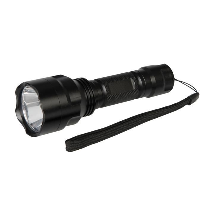 SILVERLINE Lampe Torche à LED Cree Longueur 140 mm