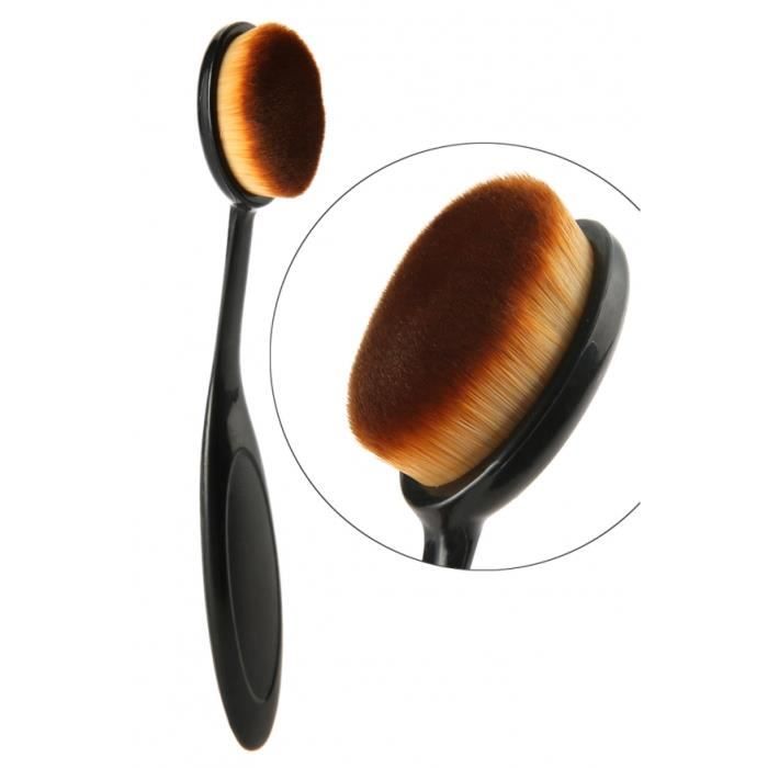 mode femme 1PC pinceau maquillage pinceau de visage Brush Foundation Blush BB crème Portable pinceau
