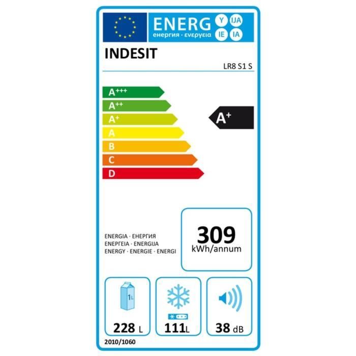 Indesit LR8 S1 S, Réfrigérateur congélateur2