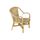 Fauteuil enfant en rotin crapaud