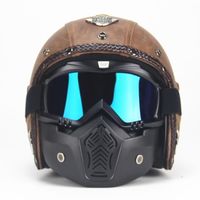 CASQUE MOTO SCOOTER Casque Harley Moto Adulte Casque de Marque Racing CASQUE MOTO SCOOTER Casque Harley Moto Adulte Casque de Marque Racing