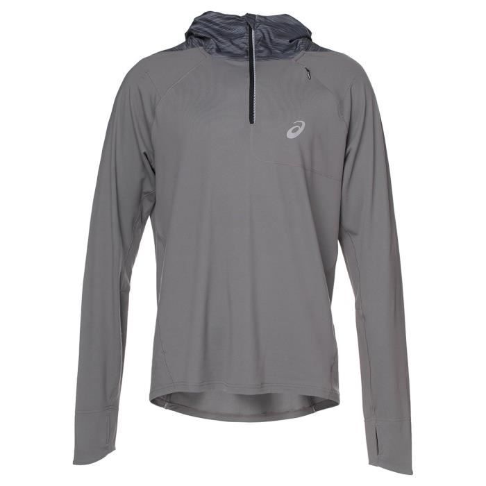 ASICS Soukai Sweat à capuche Homme - Gris