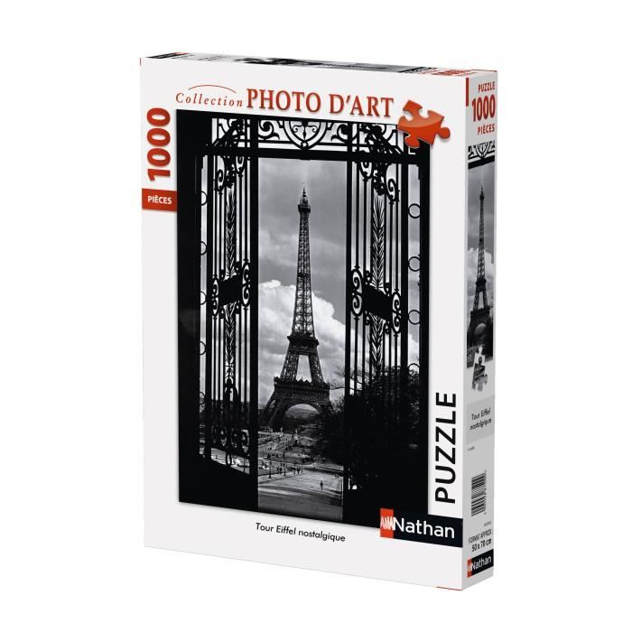 Puzzle 1000 pcs Tour Eiffel, Paris