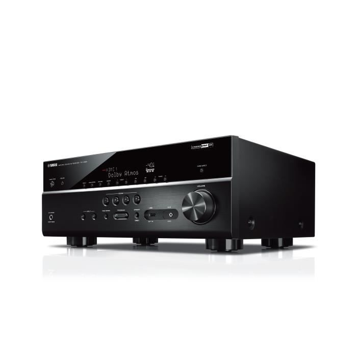 YAMAHA MusicCast RX-V 685 BL Ampli-tuner Home-Cinéma 7.2 - 7 x 80 W - Wi-Fi - Airplay2 - Bluetooth - 5 entrées HDMI et 2 sorties -