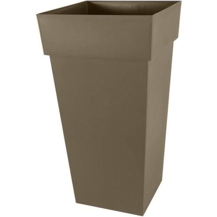 EDA Pot  de  fleurs  XXL Toscane Carr  43 3 x 43 3 x H 80 