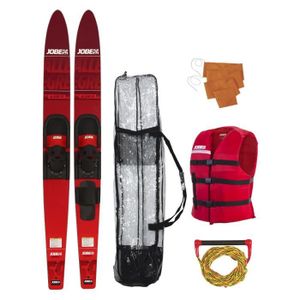 JOBE Allegre Combo Pack Skis - Rouge