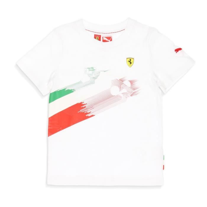 PUMA T-shirt SF Graphic Junior - Blanc