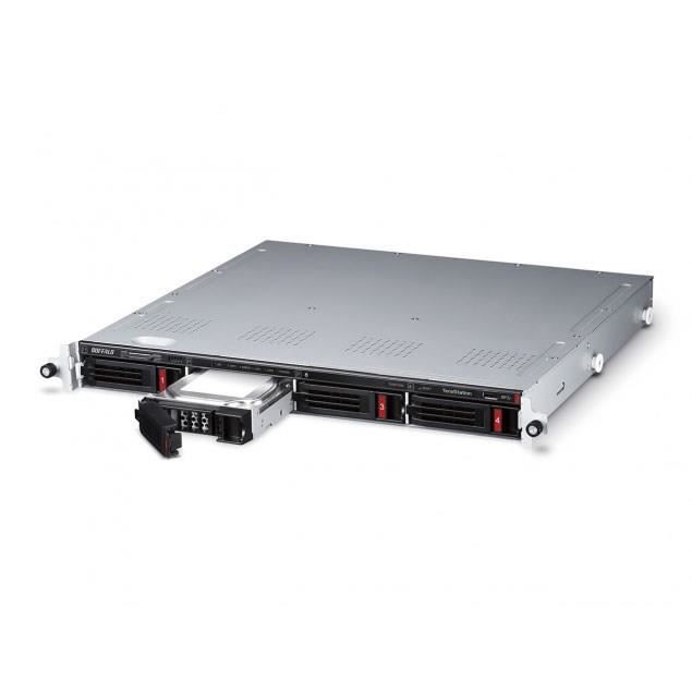 BUFFALO Serveur NAS TeraStation 3410RN - 4 Baies - 4 To - rack-montable - SATA 6Gb/s - RAID 0, 1, 5, 6, 10, JBOD - RAM 1 Go