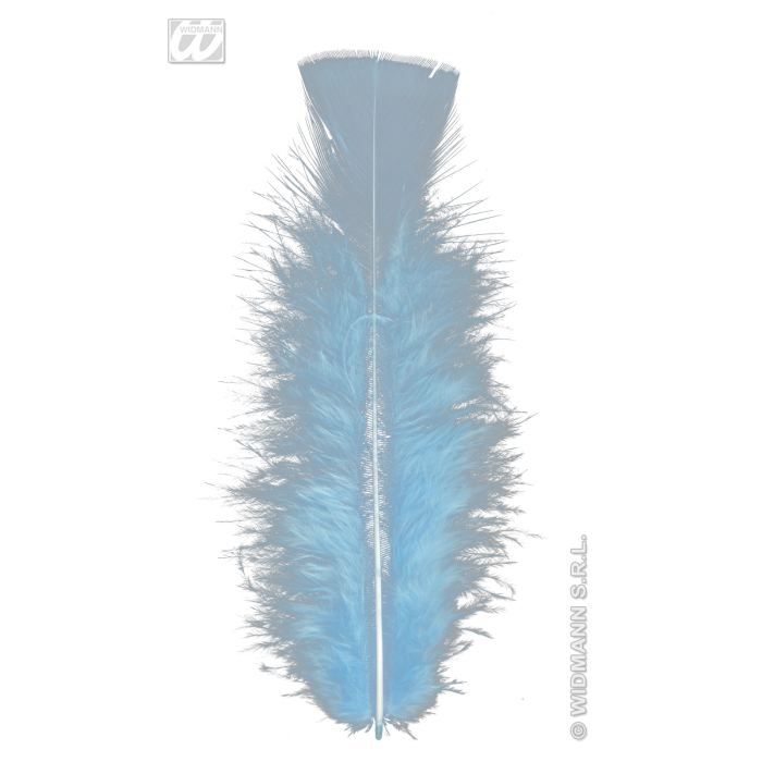 Sachet De 50 Plumes Bleu Ciel   Achat / Vente ACCESSOIRE DEGUISEMENT