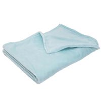 COUVERTURE - PLAID BÉBÉ BABYCALIN Couverture Bébé Aqua Flanelle - 75 x 100 COUVERTURE - PLAID BÉBÉ BABYCALIN Couverture Bébé Aqua Flanelle - 75 x 100