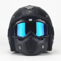 CASQUE MOTO SCOOTER Casque Harley Moto Adulte Casque de Marque Racing CASQUE MOTO SCOOTER Casque Harley Moto Adulte Casque de Marque Racing
