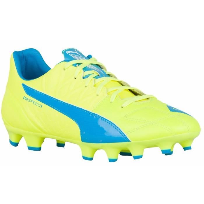 PUMA Chaussures de Football Evospeed 3.4 Lth FG Homme