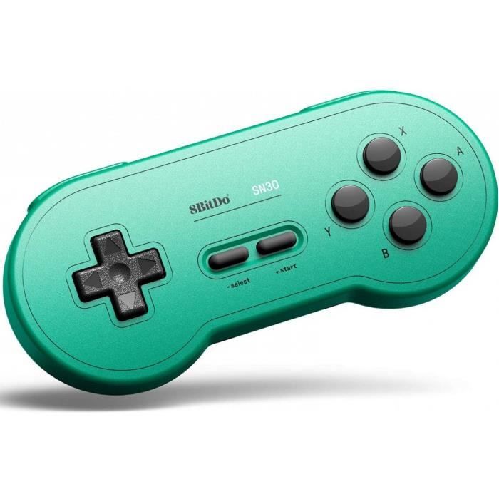 Manette Gamepad bluetooth verte 8Bitdo SN30 GP pour Switch