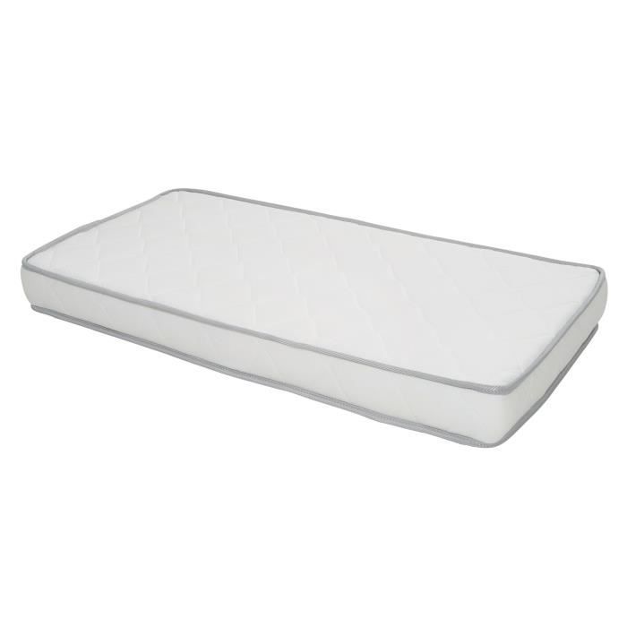 TINEO Matelas Morphobaby - Mémoire de forme adaptée au nourrisson - 60 x 120 x 12 cm