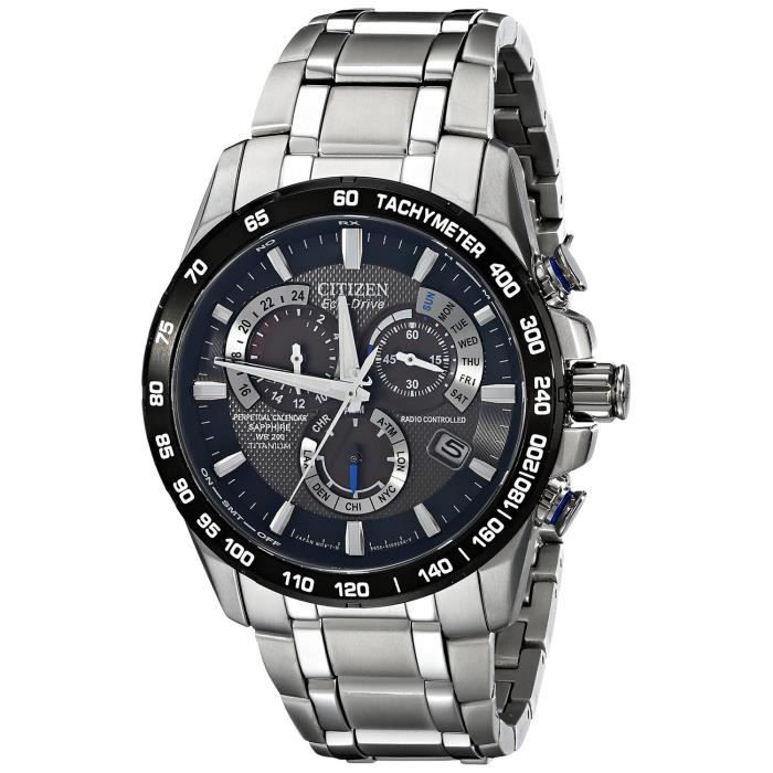 montre citizen homme eco drive titane