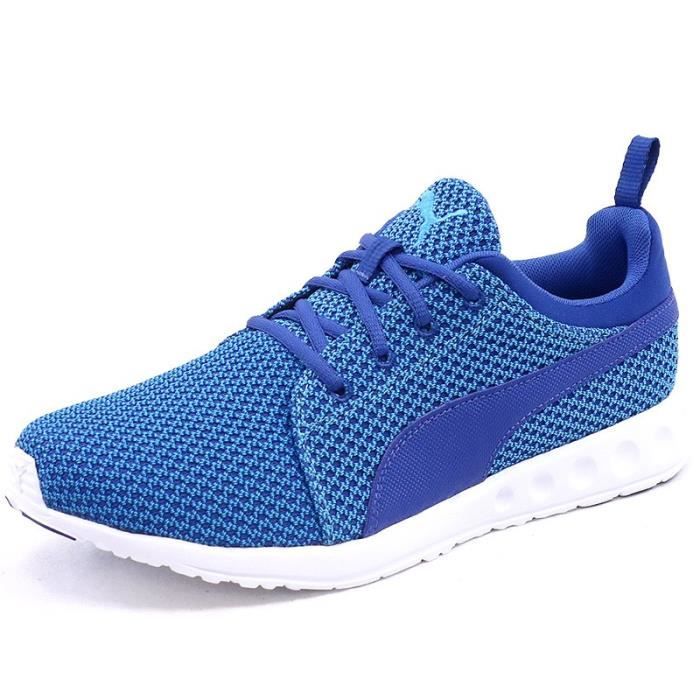Chaussures Carson Puma Homme Vente Achat Knitted Bleu W9HED2I