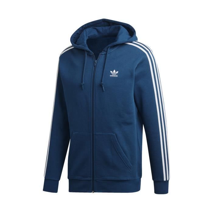 sweat bleu adidas