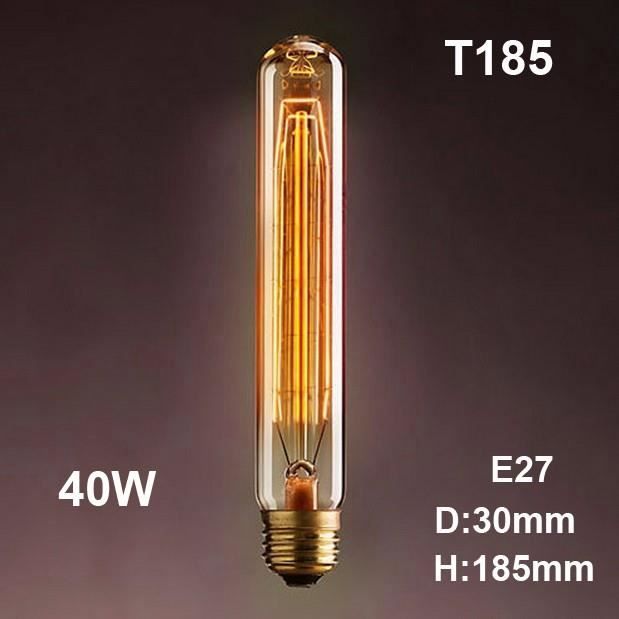 Edison Retro Ampoule U Ac220v T185 40w Lampe Industrielle Filament Incandescent E27 Vintage QrdohCsxtB