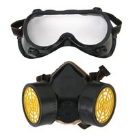 LUNETTE - VISIÈRE CHANTIER Masque de Protection Respirateur Anti-poussiere In LUNETTE - VISIÈRE CHANTIER Masque de Protection Respirateur Anti-poussiere In