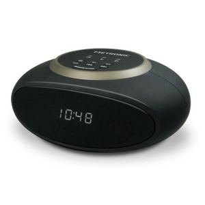 MET 477070 Radio réveil Bluetooth
