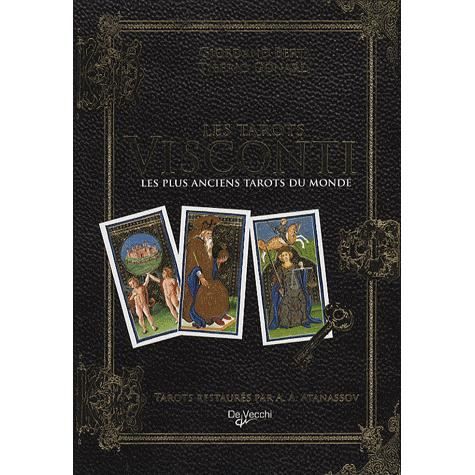 Les tarots Visconti ; coffret livre + 78 cartes   Achat / Vente livre