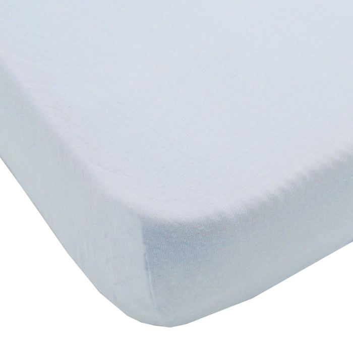BABYCALIN Drap Housse Bébé Ciel 60 x 120 cm Jersey 130gr/m²