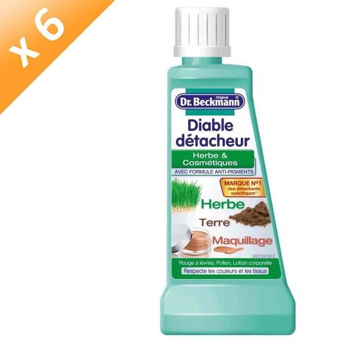 DR BECKMANN Diables détacheur herbe et cosmétiques - 50 ml - Lot de 3