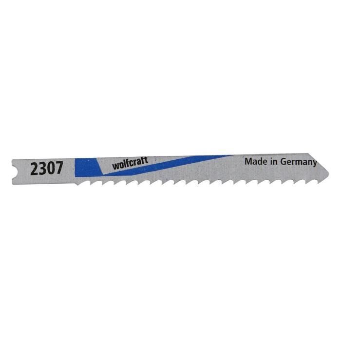 WOLFCRAFT Lot de 2 Lames de scie sabre B&D HSS - 6,1 cm