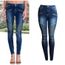 Européen Femme Pantalon Éclair Sexy Et Américain Fermeture Bleu 8Ixqr8