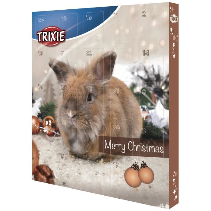 TRIXIE Calendrier de l'Avent - Marron - Pour petits animaux