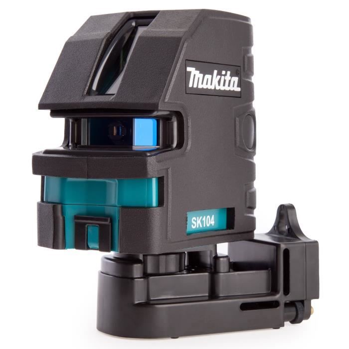 MAKITA Laser 2 lignes SK104Z - Avec support mural et housse de transport
