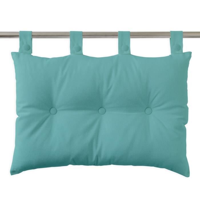 TODAY Coussin tête de lit 100% coton - 50 x 70 cm Vert menthe