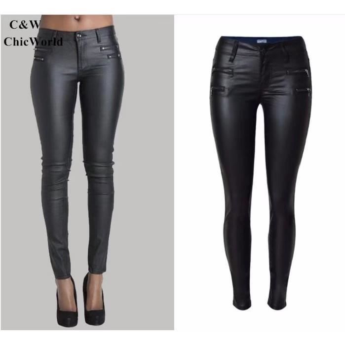 Pantalon enduit femme - Achat / Vente Pantalon enduit ...