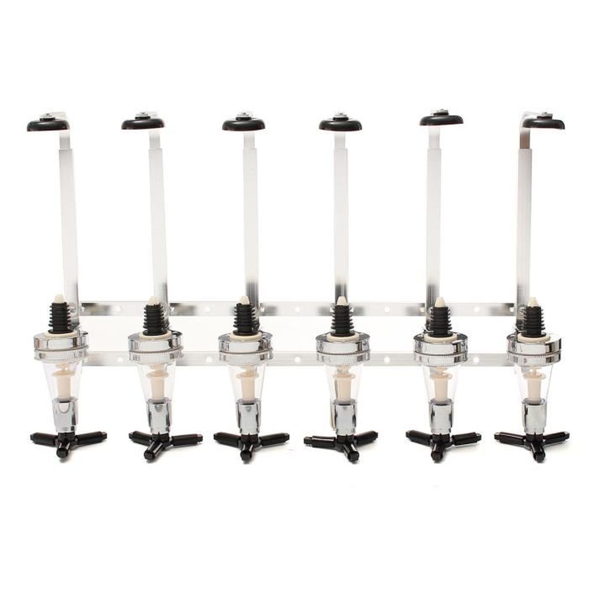 Mural 6 Bouteille Support Casier à Vin Bar Boissons Distributeur De