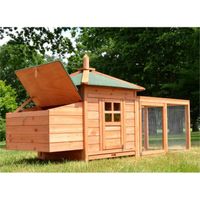 POULAILLER Zooprimus Poulailler en bois pour jardin extérieur POULAILLER Zooprimus Poulailler en bois pour jardin extérieur
