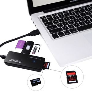 ORICO Hub USB 3 Ports Plat - Noir
