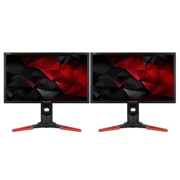 Pack ACER Predator double écrans 24\