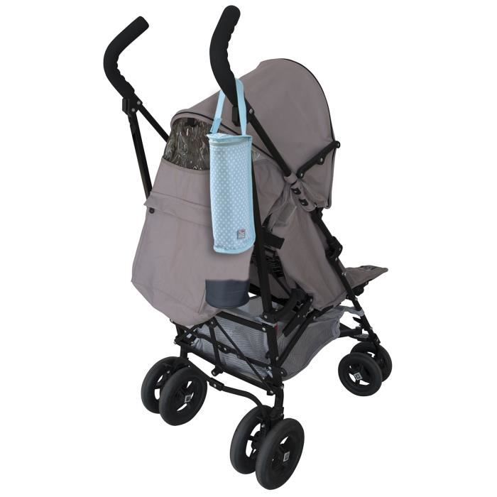 SUCRE D'ORGE Porte-biberon Isotherme Bleu Marine