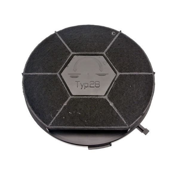Filtre à charbon rond