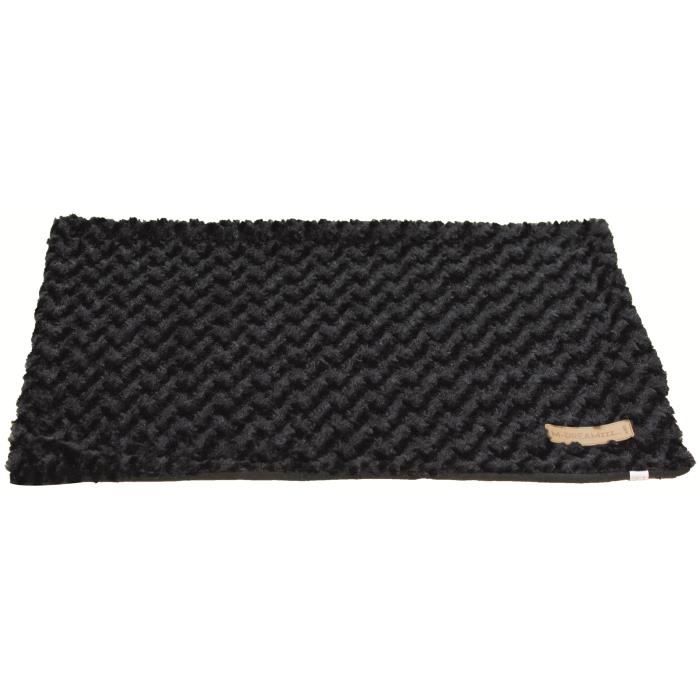 M-PETS Couverture Shetland S - 75x50cm - Noir - Pour chien